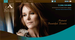Desktop Screenshot of agelessinseattle.com
